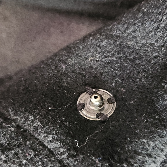 Women's button-down wool blend Winter Coat by Me-Jay size 10 US - Picture 14 of 16